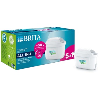 Brita Wasseraufbereiter MAXTRA PRO ALL-IN-1 Pack 5+1 