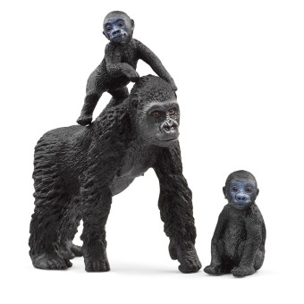 Schleich® Wild Life 42601 Flachland Gorilla Familie 