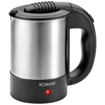 Bomann WKR 1162 inox Reisewasserkocher 