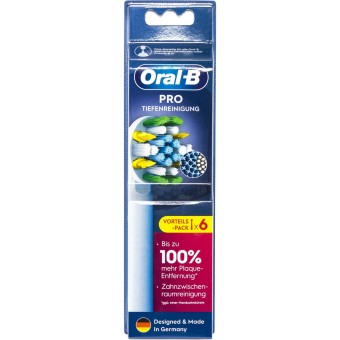 Oral B Zahnpflege Aufsteckbürsten Pro Tiefenreinigung 6er 