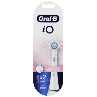 Oral B Zahnpflege iO Aufsteckbürsten Sanfte Reinigung 2er 