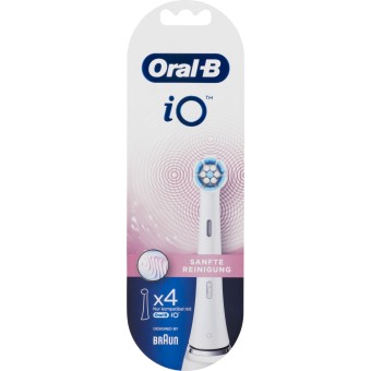 Oral B Zahnpflege iO Aufsteckbürsten Sanfte Reinigung 4er 